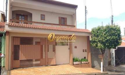 Sobrado à venda, 6 quartos, área gourmet, edícula, Jardim Morada do Sol, Indaiatuba.