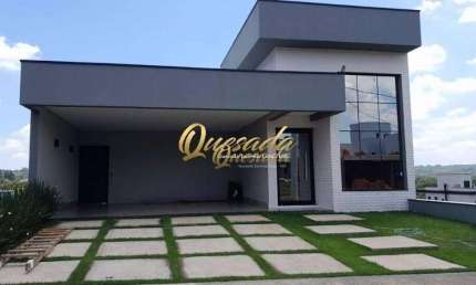 Casa térrea, nova, à venda, 3 dormitórios, 2 suítes, Condomínio Piemonte, Indaiatuba.