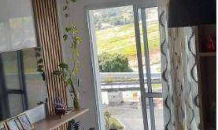 Apartamento de 61m² à venda, 2 quartos, planejados, no Edifício Villa Helvetia, Indaiatuba.