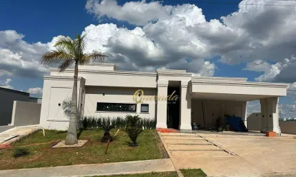 Casa térrea nova, à venda, 3 suítes, piscina, Condomínio Quintas da Terracota, Indaiatuba.