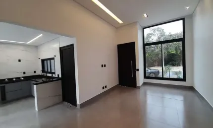 Casa nova à venda, 3 suítes, planejados, Condomínio Park Gran Reserve, Indaiatuba.