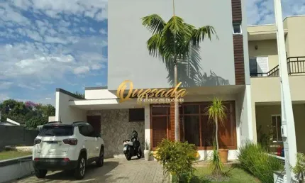 Sobrado à venda, 3 suítes, planejados, piscina, Condomínio Terra Nobre, Indaiatuba.