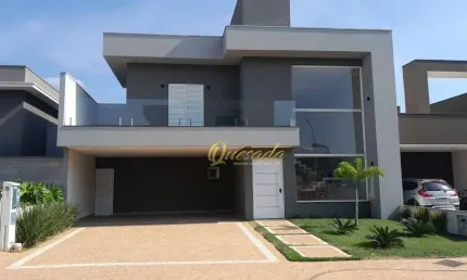 Sobrado à venda, 3 suítes, planejados, piscina, Condomínio Maria José, Indaiatuba.
