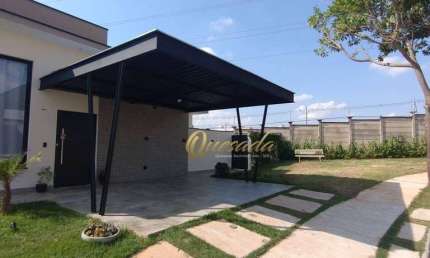 Casa térrea, à venda, 3 dormitórios, 1 suíte, planejados, Condomínio Vila Paraty, Indaiatuba.