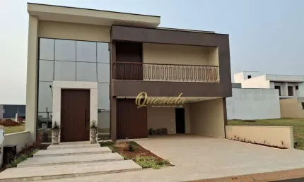 Sobrado novo à venda, 3 suítes, planejados, piscina, Condomínio Maria José, Indaiatuba.