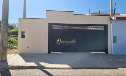 Casa térrea nova, à venda, 3 quartos, 1 suíte, área gourmet, Vila Florença, Indaiatuba.