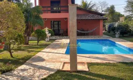 Chácara à venda, 3 dormitórios, piscina, edícula, poço, Vale do Sol, Indaiatuba.
