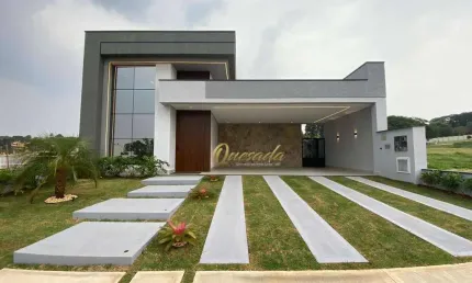 Casa térrea nova, à venda, 3 quartos, 2 suítes, piscina, Condomínio Villa Sapezal, Indaiatuba.