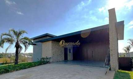 Sobrado novo à venda, 4 suítes, piscina, planejados, Condomínio Reserva Petrus, Indaiatuba.