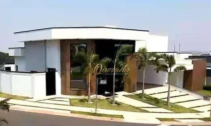 Casa térrea nova, à venda, 3 suítes, piscina, escritório, planejados, condomínio viena, indaiatuba.