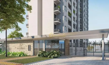 Apartamento em construção, à venda, 3 quartos, 1 suíte, Condomínio Artemis, Indaiatuba.