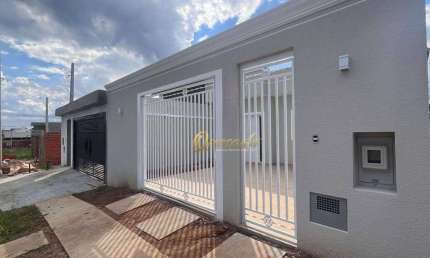 Casa térrea nova à venda, 2 dormitórios, quintal, Jardim Casablanca, Indaiatuba.