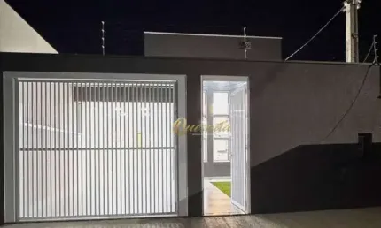 Casa térrea nova, à venda, 3 dormitórios, 1 suíte, planejados, Jardim Bom Sucesso, Indaiatuba.
