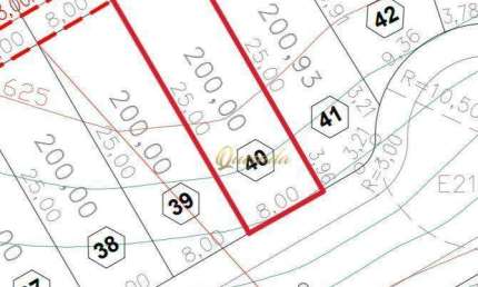 Terreno residencial à venda, 200 m², Condomínio Park Vista Real, Indaiatuba.  Destaques do Terreno:  Área total: 200 m² (8 x 25 metros). Localização p