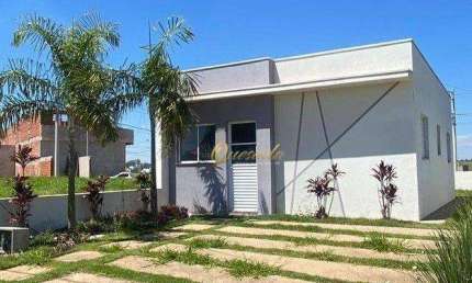 Casa térrea nova à venda, 2 dormitórios, planejados, quintal, Smart City, Indaiatuba.