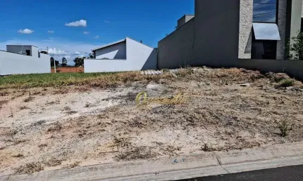 Terreno residencial à venda, de 301,88 m², plano, Condomínio Gran Reserve, Indaiatuba.