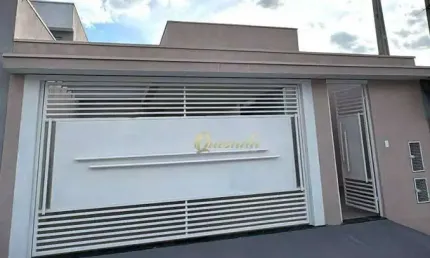 Casa térrea nova à venda, 3 quartos, 1 suíte, Parque dos Sabiás, Indaiatuba.