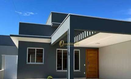 Casa térrea para locação, 3 dormitórios, 1 suíte, Condomínio Park Real, Indaiatuba.