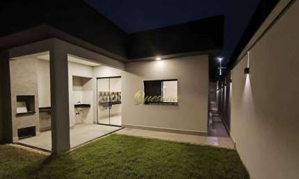 Casa térrea nova, à venda, 2 dormitórios, 1 suíte, Jardim Casablanca, Indaiatuba.