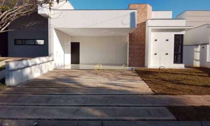 Casa térrea nova à venda, 3 dormitórios, 1 suíte, escritório, Condomínio Terra Nobre, Indaiatuba.