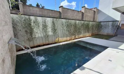 Sobrado novo à venda, 4 suítes, piscina, Condomínio Milano, Indaiatuba.