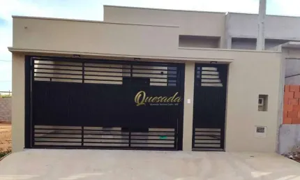 Casa térrea nova, à venda, 3 dormitórios, 1 suíte, planejados, Jardim Bom Sucesso, Indaiatuba.