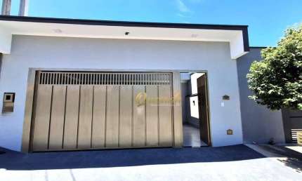 Casa térrea nova, à venda, 3 dormitórios, 1 suíte, Jardim Residencial Nova Veneza, Indaiatuba.