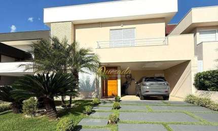 Sobrado para locação, 3 dormitórios, 1 suíte, piscina, planejados, Condomínio Altos de Itaici, Indaiatuba.