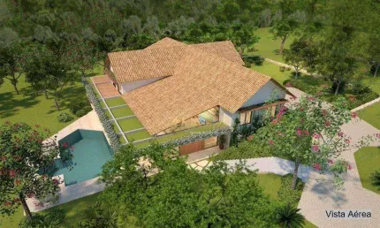 Chácara nova, à venda, 6 suítes, piscina, alto padrão, Condomínio Lagos de Shanadu, Indaiatuba.