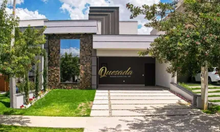 Casa térrea nova, à venda, 3 dormitórios, 1 suíte, planejados, piscina, Condomínio Di Roma, Indaiatuba.