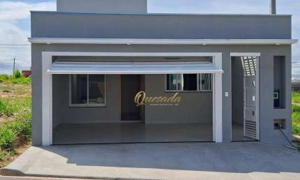 Casa térrea nova à venda, 3 dormitórios, 1 suíte, Parque Barnabé, Indaiatuba.