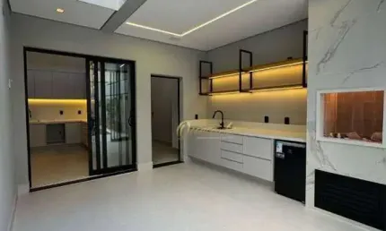 Casa térrea nova, à venda, 3 suítes, planejados, piscina, condomínio london park, indaiatuba.