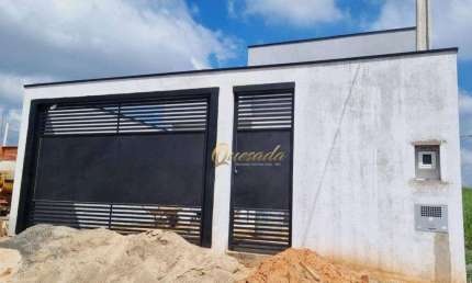 Casa térrea nova, à venda, 3 dormitórios, 1 suíte, Parque Barnabé, Indaiatuba.
