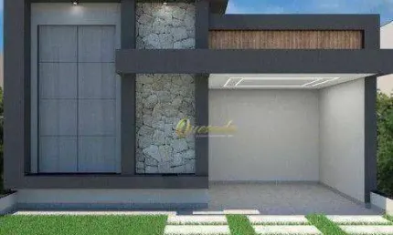 Casa em construção à venda, 3 dormitórios, 1 suíte, planejados, condomínio gran reserve, indaiatuba.