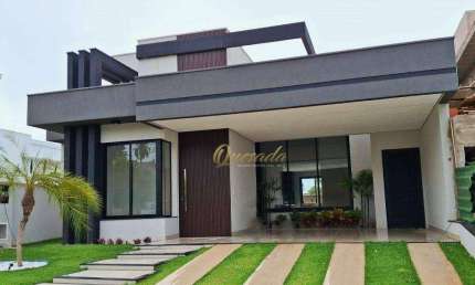 Casa térrea nova, à venda, 3 suítes, piscina, Condomínio Villa Sapezal, Indaiatuba.