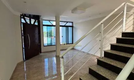 Sobrado para locação, 3 dormitórios, 1 suíte, escritório, Jardim Santiago, Indaiatuba.