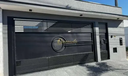 Casa térrea nova, à venda, 3 quartos, 1 suíte, Jardim Monte Carlo, Indaiatuba.