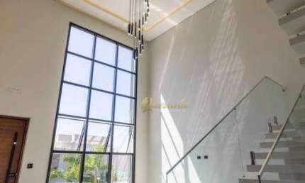 Sobrado à venda, 3 suítes, planejados, piscina, escritório, Condomínio Dona Maria José, Indaiatuba.