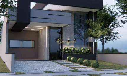 Casa térrea nova à venda, 3 suítes, planejados, fotovoltaica, Condomínio Gran Reserve, Indaiatuba.