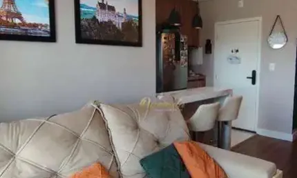 Apartamento à venda, 2 quartos, planejados, sacada, Condomínio Villa Helvetia, Indaiatuba.