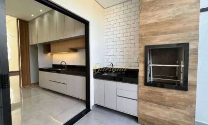 Casa térrea nova, à venda, 3 quartos, 1 suíte, planejados, Jardim Vila Verde, Indaiatuba.