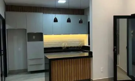 Casa térrea nova, à venda, 3 quartos, 1 suíte, planejados, Parque Barnabé, Indaiatuba.