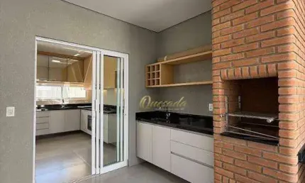 Casa nova à venda, 3 quartos, 1 suíte, planejados, jardim bom sucesso, indaiatuba.