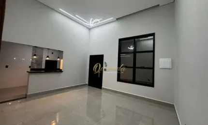 Casa térrea nova, à venda, 3 quartos, 1 suíte, planejados, Jardim Monte Carlo, Indaiatuba.