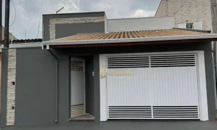 Casa térrea, à venda, 3 quartos, 1 suíte, planejados, área gourmet, jardim paulista ii, indaiatuba.