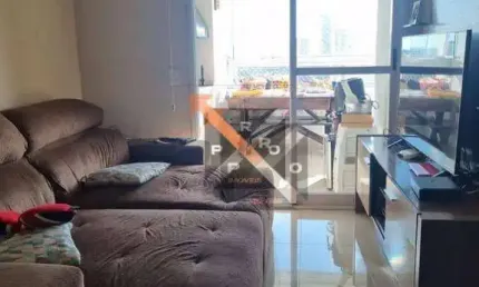 Apartamento com 74m², 3 dormitórios, 1 suíte, sala, cozinha, área de serviço,  2 banheiros, varanda gourmet envidraçada e 1 vaga de garagem.