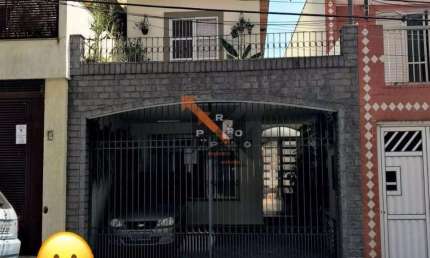 EXCELENTE SOBRADO 160A.C- 3 DORMS SENDO 1 SUÍTE+DEP EMPREGADA-QUINTAL COM ÁREA GOURMET COBERTA-2 VAGAS-LOCALIZAÇÃO PRIVILEGIADA