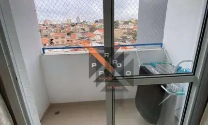 APTO 55M² 2 DORMS SENDO 1 SUÍTE 1 VAGA - PRONTO PRA MORAR - MOBILIADO - SACADA - PISCINA - ACEITA PET - VILA DAS BELEZAS
