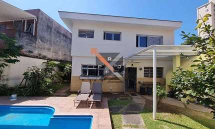 SOBRADO ALTO PADRÃO 510M² T.E - 300M² A.C - PISCINA -QUINTAL - SALÃO FESTAS - CHURRASQUEIRA - JARDIM - 4 VAGAS - EDÍCULA - CANIL - ESCRITÓRIO