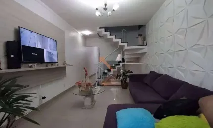 Sobrado vila alpina - aceita permuta - 3 dormitórios, sendo 1 suíte com sacada - 2 vagas